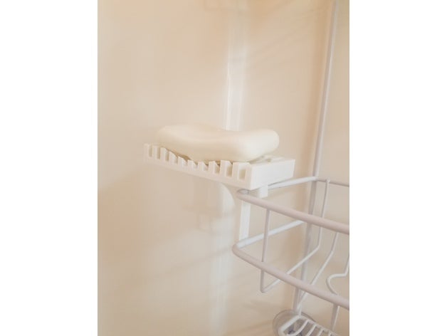 saboneteira transportador do chuveiro de anexo casa banho 3D print model - Mito3D