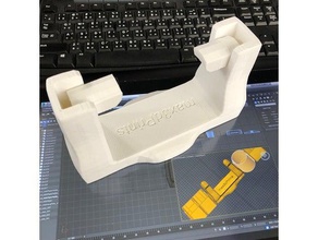 rollpaperholder office supporto desktop rollpaper titolare 3d print model - Mito3D