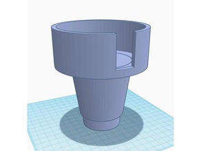 car mug holder automotive coffee cup 3d print model - Mito3D