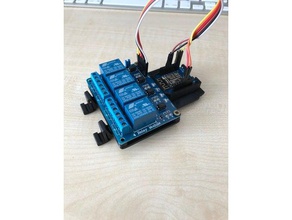 esp8266 wemos mini d1 relais - Elektronik 3d print model - Mito3D