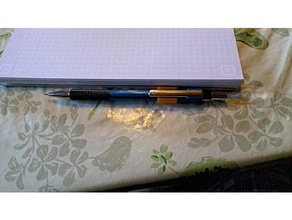 9 mm id 15 wide pen holder 1 grip staedler mars micro organization customized 3d print model - Mito3D