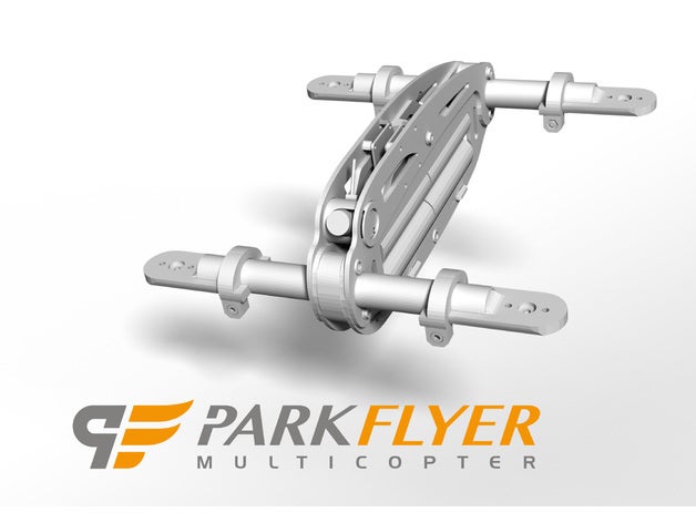 parkflyer skinny eye 18650 li-ion 4s rc vehicles diydrones fpv quadcopter 3D print model - Mito3D