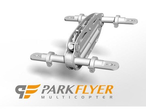 parkflyer skinny eye 18650 li-ion 4s rc vehicles diydrones fpv quadcopter 3d print model - Mito3D
