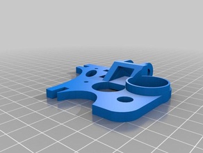 suporte machado avec d&eacutepart chaine roulement 3d a impressora partes ctc prusa i3 pro atualizações 3d print model - Mito3D