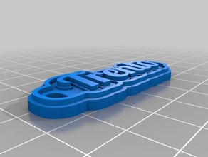 trento llaveros personalizado 3d print model - Mito3D