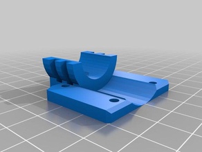 reprappro huxley e3d mount printer extruders 3d print model - Mito3D