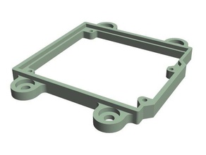 arduino nano breakout board bump case mounting frame electronics bumper 3d print model - Mito3D