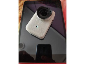 mijia 4k actioncam shell camera cover created freecad made xiaomi 3d print model - Mito3D