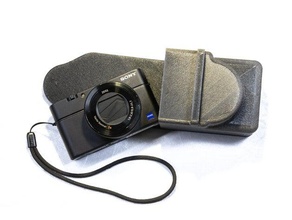 sony rx100 belt holder camera 3d print model - Mito3D