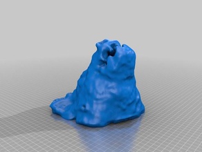 big bad wolf 3d la impresión hombre lobo 3d print model - Mito3D