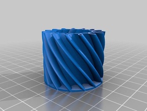 my customized customisable spirograph vase generator outside math art 3d print model - Mito3D