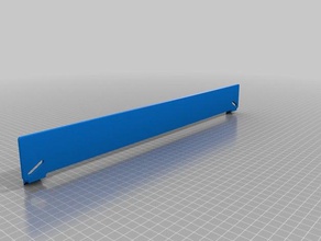 beosound 9000 horizontal wall bracket diy 3d print model - Mito3D