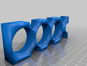 liquid holder 10 art tools transport 3d print model - Mito3D