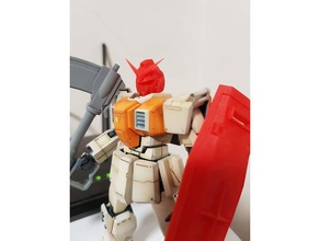erste gundam-Typ Körper Modell Roboter anime rx-78 3d print model - Mito3D