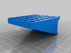 il mio personalizzato migliorata pegboard guidata organizzazione 3d print model - Mito3D