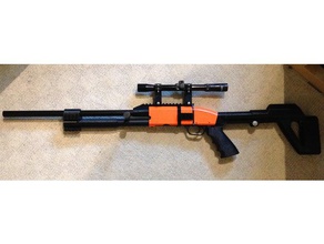 m58-shotgun-sniper rifle Umbau kit sport im freien 3d print model - Mito3D