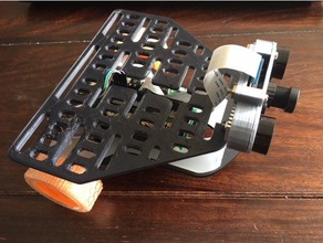 sts-pi pimoroni plaque d'adaptation la robotique créé freecad drone fait raspberry pi 3d print model - Mito3D