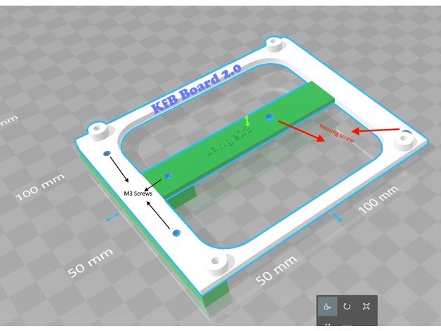 kfb-conselho cr10 caixa de controle 3d a impressora os acessórios cr-10 cr-10s cr10s cr 10 creality 3D print model - Mito3D