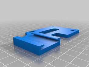 die fan base adj rojo3d aus Metall Drucker Teile einstellbar rojo 3d sensor 3d print model - Mito3D