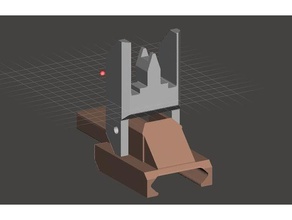 flip anteriore in ferro a vista altri di fronte mirino 3d print model - Mito3D