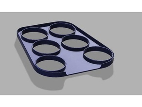 coffee cup holder kitchen dining 3d print model - Mito3D