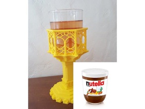 dwarven chalice food drink calice chalis coupe cup glasses verre pied 3d print model - Mito3D