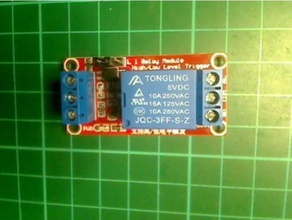 module de relais highlow niveau déclenchement la boîte l'électronique 3d print model - Mito3D