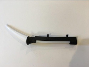 bondtech bmg filament tube guide 3d printer parts holder 3d print model - Mito3D