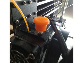 anet-a8 extruder button cap 3d printer accessories anet a8 3d print model - Mito3D