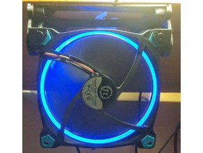 140 mm fan masaüstü duvar ayarlanabilir stand bilgisayar grill soğutma fanı monte edin destek ventilateur 3d print model - Mito3D