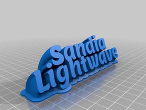 sandia 1 office personalizzato 3d print model - Mito3D
