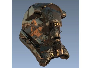 tfa tie pilot helmet 3d printing 3d print model - Mito3D