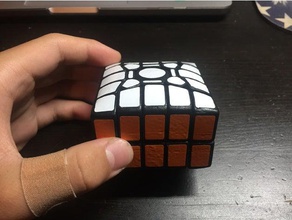Erweiterungen 2x5x5 rubiks cube Rätsel 3d print model - Mito3D