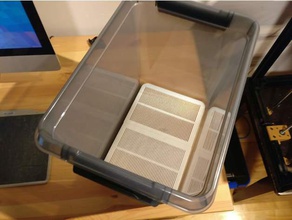 silica gel trays dry box 3d printer accessories 3d print model - Mito3D