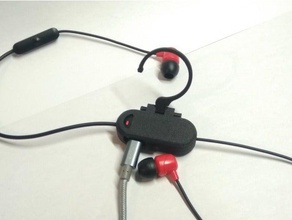 skullcandy jib wireless casehook audio earbud earplug 3d print model - Mito3D