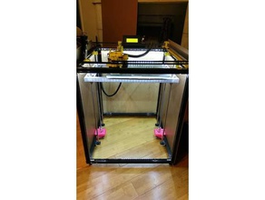 3rd rail corexy 3d printers 2020 extrusion printer flsun cube mgn12 3d print model - Mito3D