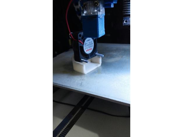 tronxy p802ma direct drive extuder fan scudo e3dv6 mod la stampante estrusori 3D print model - Mito3D