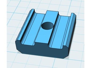 45mm extrusion slot nut 3d printer parts 3d print model - Mito3D