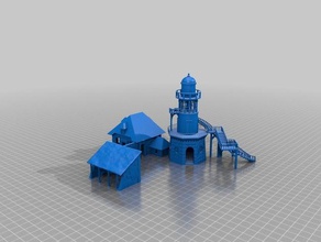 malborough tower versailles 3d printing 3d print model - Mito3D