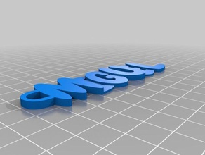 miguel - Organisation angepasst 3d print model - Mito3D