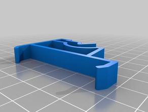 levolor madeira persianas valance clipe substituição partes 3d print model - Mito3D