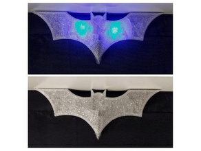 batman luce i segni loghi 3d print model - Mito3D