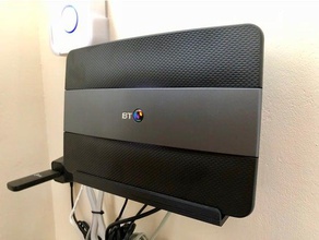 bt smart hub duvara monte edin ofis 3d print model - Mito3D