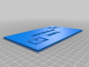 make mhl sign 2d art customized 3d print model - Mito3D