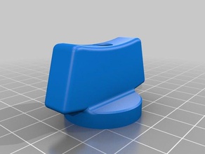 Knopf Kugel-Ventil Teile fob Griff 3d print model - Mito3D