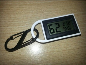 température capteur d'humidité clip les gadgets un sac à dos edc everydaycarry chaque jour, portent de 3d print model - Mito3D