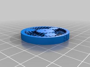 my customized gear bearing 40 06 parts 3d print model - Mito3D
