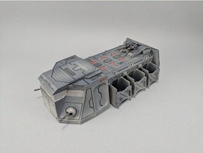 sci-fi troop transport toy game accessories 28mm boardgame gaming legion terrain miniature rebels roleplaying rpg scatter scifi ship spaceship starwars star wars stormtrooper tabletop tattoine vehicle wargame wargaming 3d print model - Mito3D