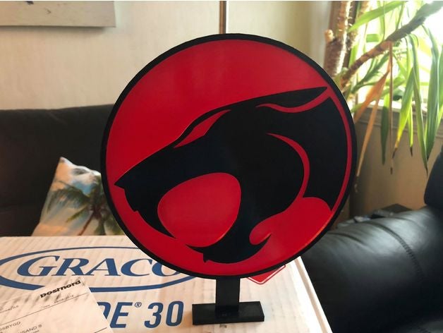 thundercats-symbol stehen Requisiten 3D print model - Mito3D