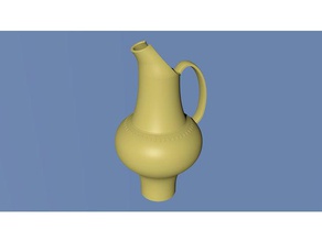 antique jug decor water jug wine jug 3d print model - Mito3D
